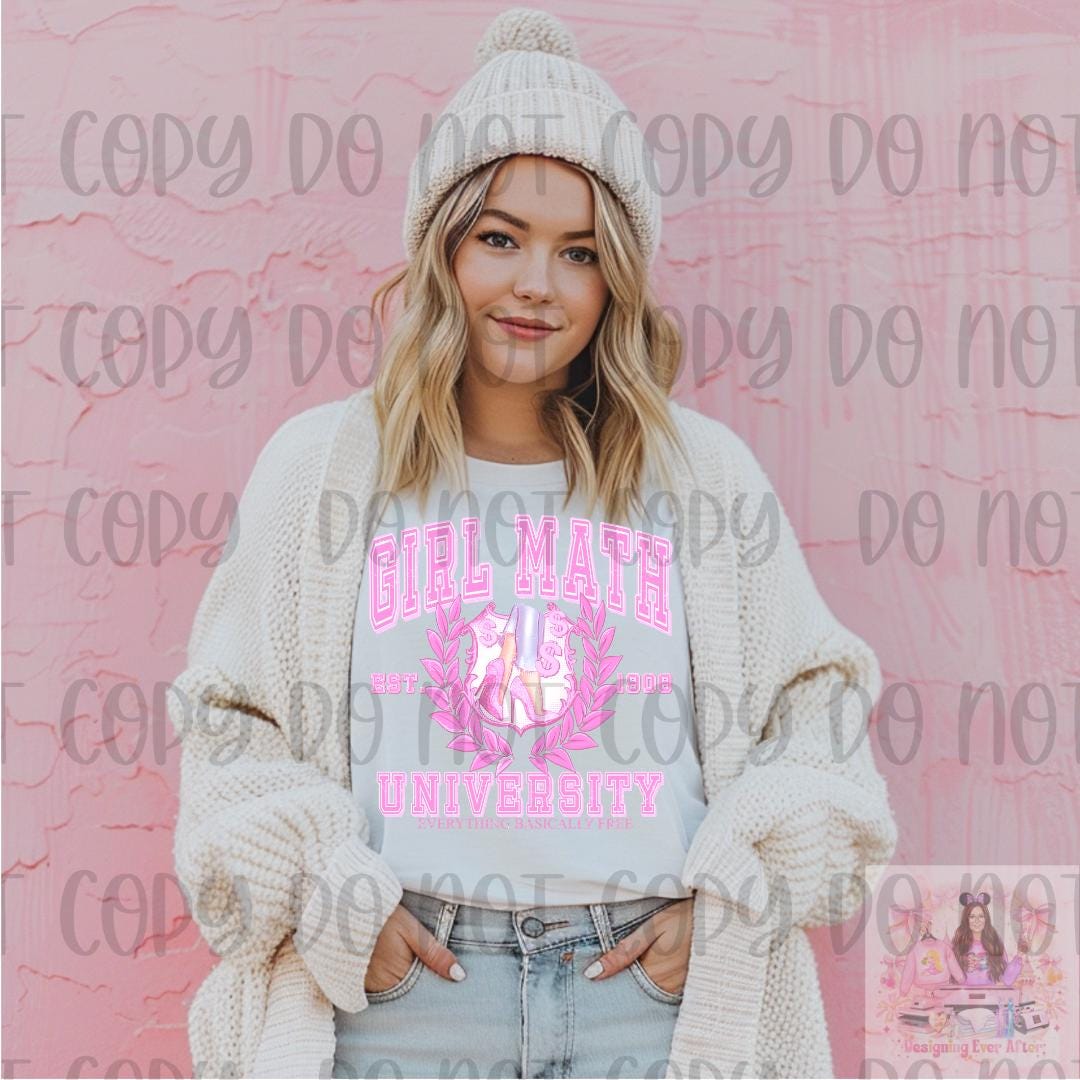 Girl Math Everything Basically Free Shirt