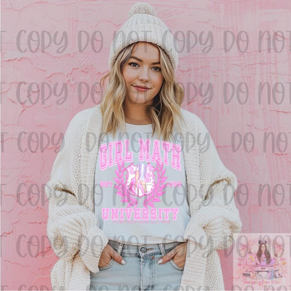 Girl Math Everything Basically Free Shirt