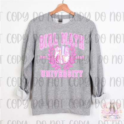 Girl Math Everything Basically Free Shirt