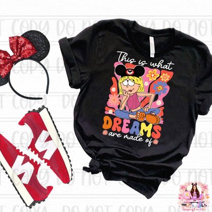Cute TV Girl This Is What Dreams Are Made Of Retro Shirt