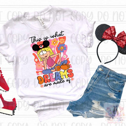 Cute TV Girl This Is What Dreams Are Made Of Retro Shirt